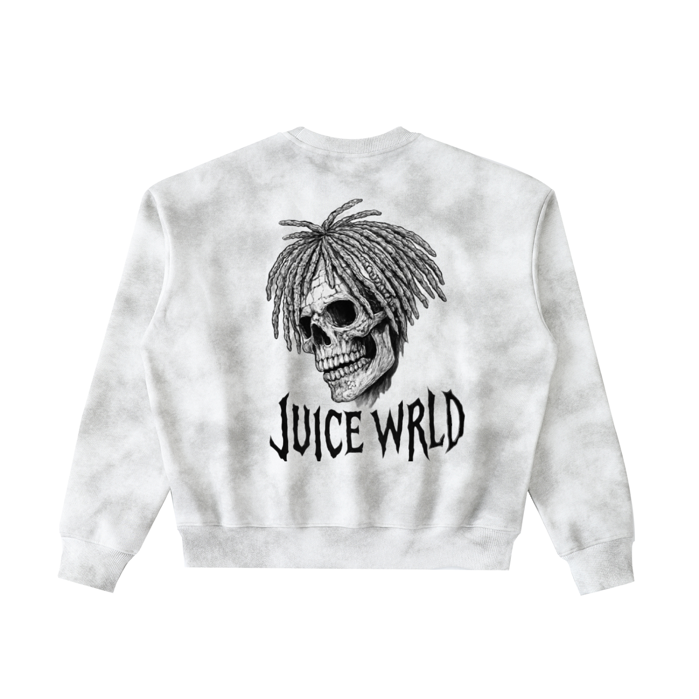 Dirty Washed Boxy Fleeced Sweatshirt