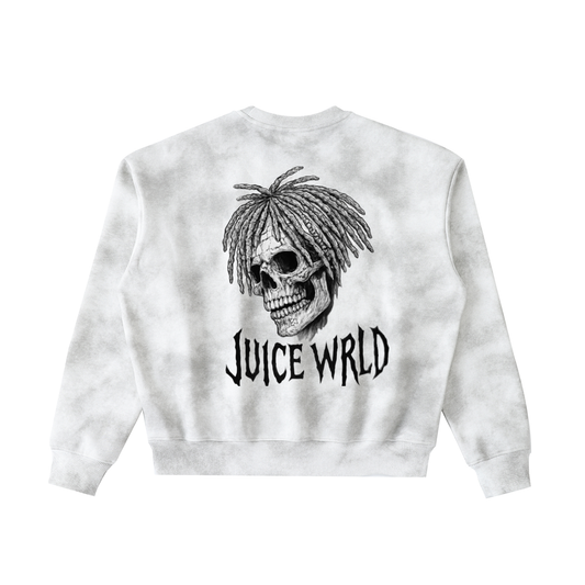 Dirty Washed Boxy Fleeced Sweatshirt