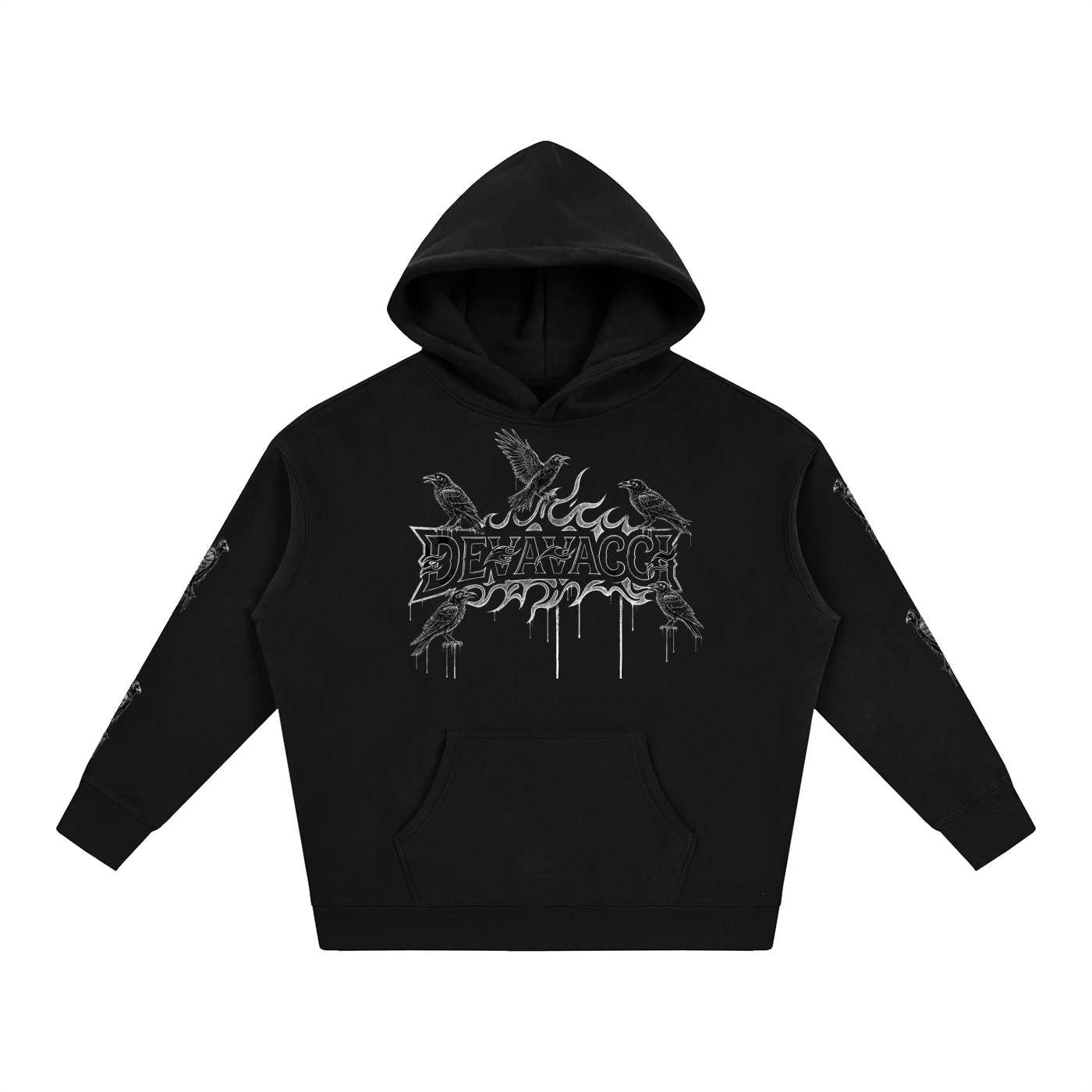 Oversize Fleeced Hoodie the world is yours